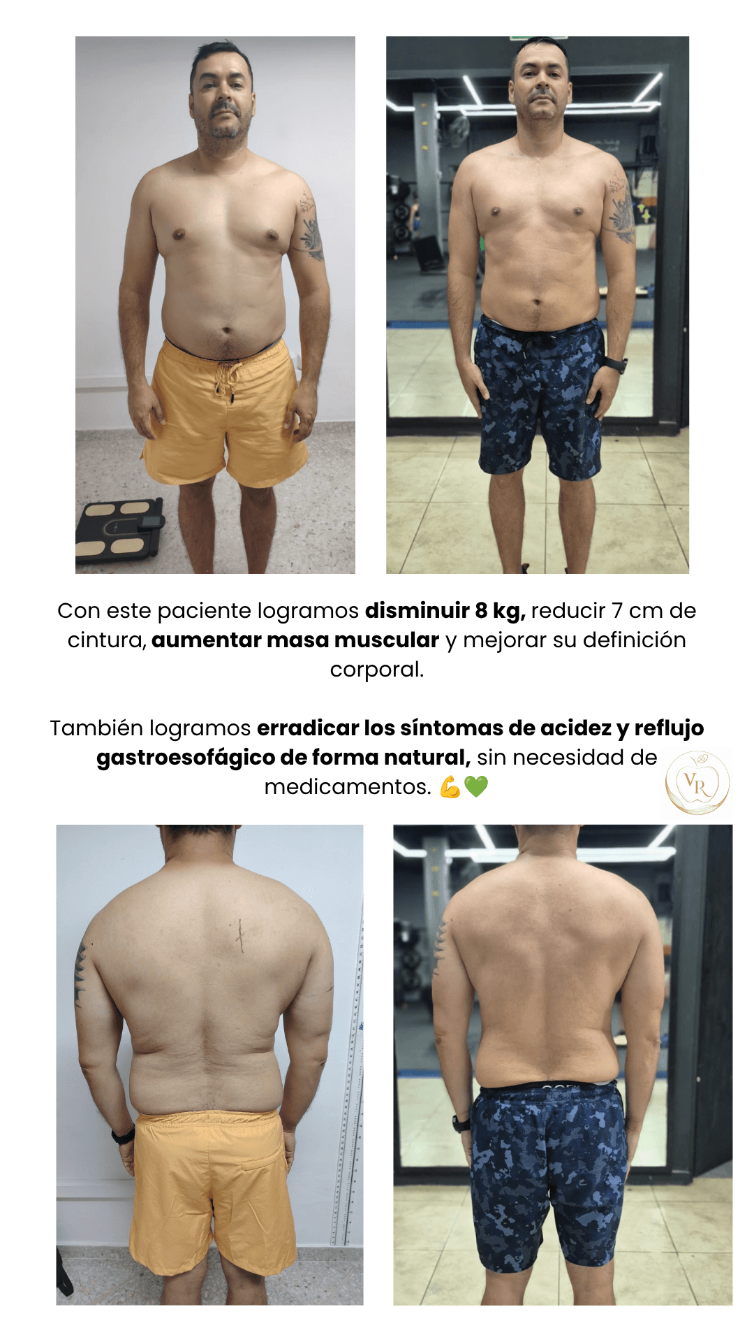 Resultado de paciente 1